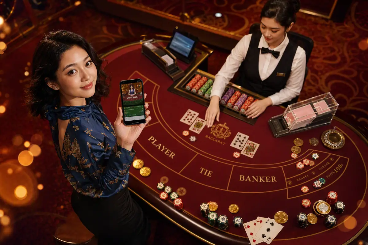 mmr6 Live Casino Baccarat Dragon Tiger ဂိမ်းများ